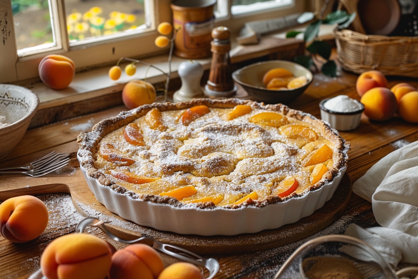 Au Coeur des Fruits et de la Pâtisserie : Le Clafoutis Abricot, un Voyage Sensoriel