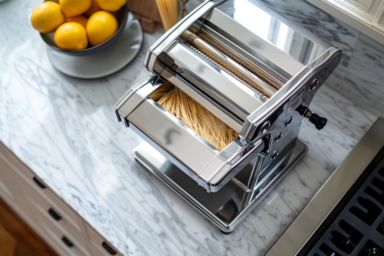 Comment faire des spaguettis avec une machine à pate?