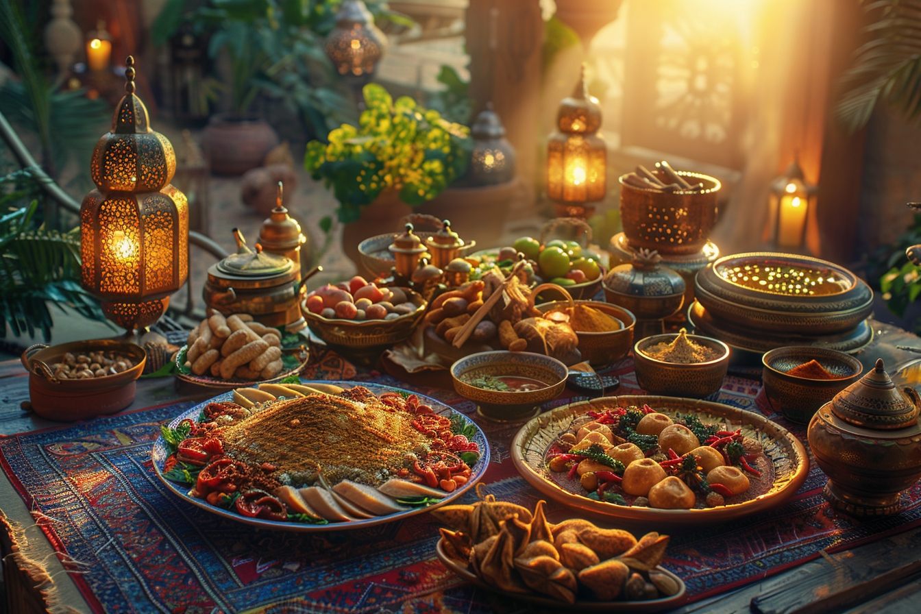 Explorer les saveurs de la cuisine orientale pendant le Ramadan