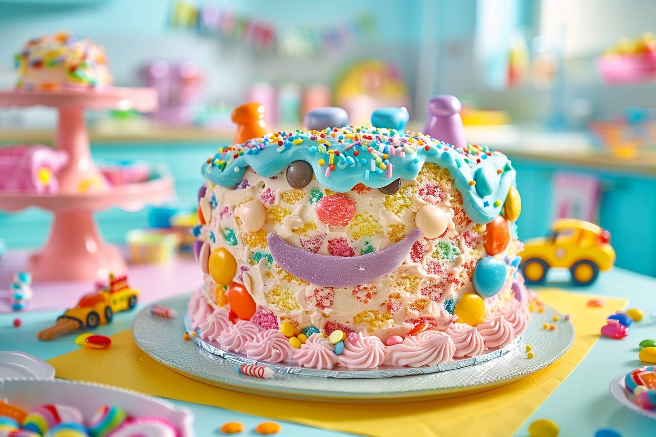 Créez un gâteau parfait pour les enfants