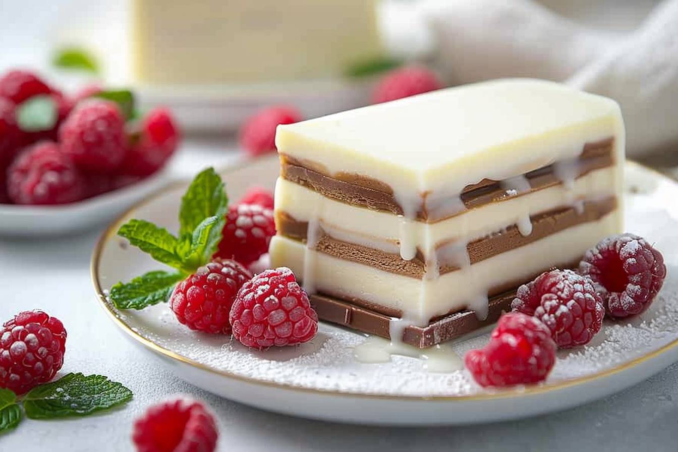 Découverte gourmande : le Bavarois au chocolat blanc