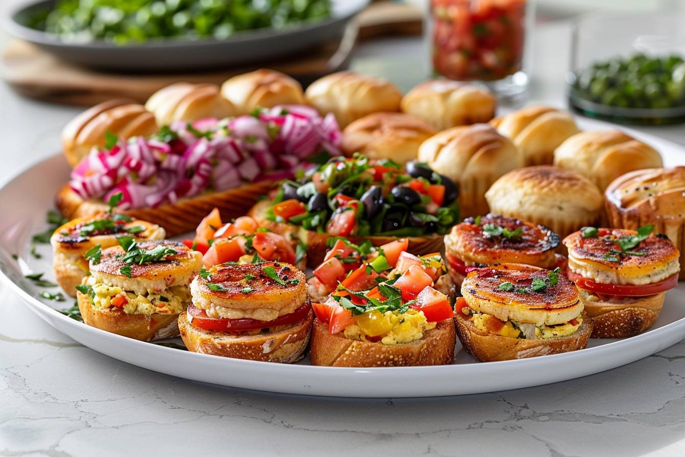 Des entrées faciles et rapides pour toutes les occasions