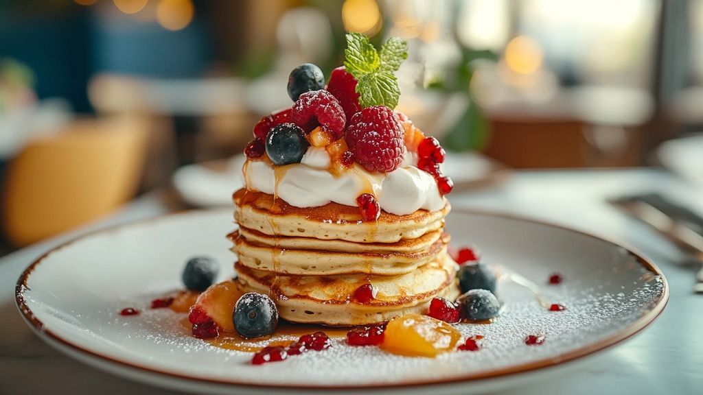 Comment servir les pancakes pour un petit déjeuner gourmand