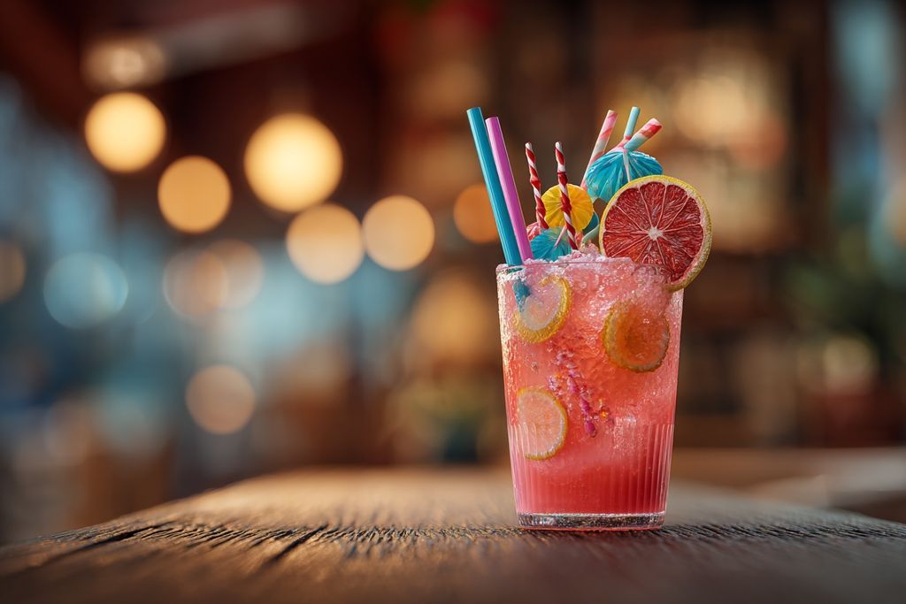 Cocktail barbapapa limonade fraise : recette originale