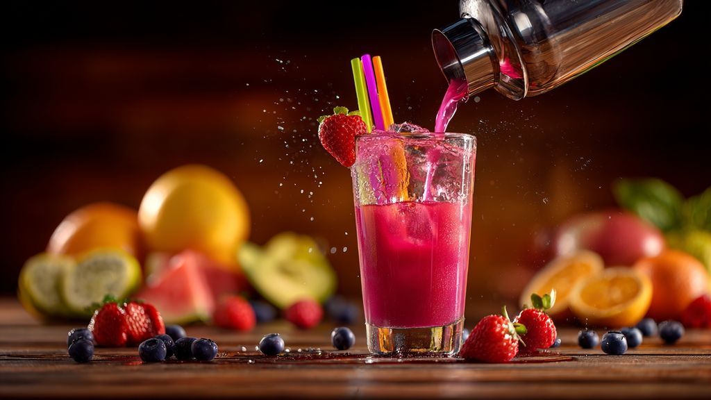 Comment réussir à impressionner ses invités avec un cocktail barbapapa limonade fraise